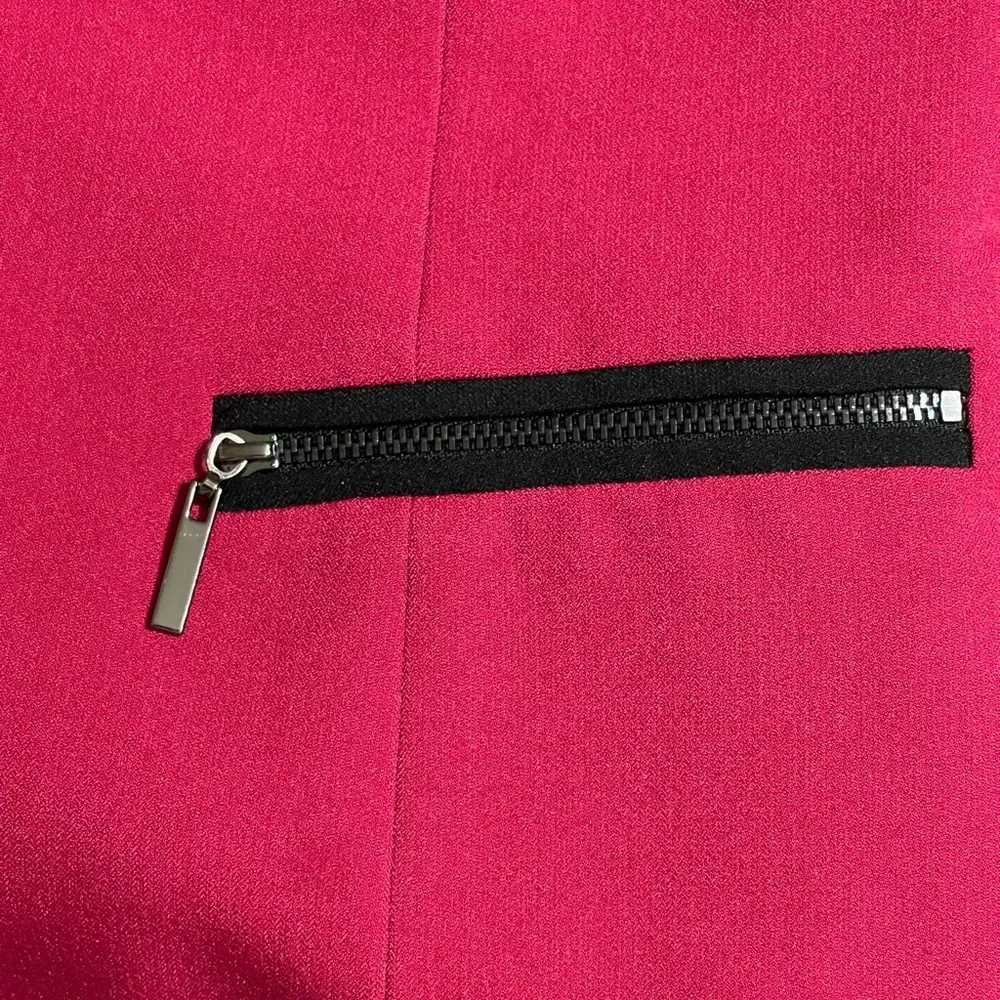 KASPER CLASSIC RED & BLACK BLAZER SZ 8P EUC
